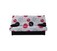 Clic clac 3 places DREAM - Tissu 100% Coton imprimé Planète - Couchage 125 x 190 cm - L190 x P92 x H96 cm