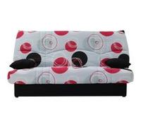 Clic clac 3 places DREAM - Tissu 100% Coton imprimé Planète - Couchage 125 x 190 cm - L190 x P92 x H96 cm