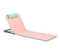 Clic clac des plages matelas de plage orange (134 x 48 x 40 cm)