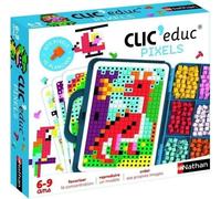 CLIC EDUC PIXELS - Jeu de création - NATHAN - Reconnaissance des couleurs et imagination !