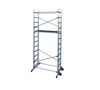 Clic Ponteggio / Échafaudage Mobile en Aluminium CM 156x58x365h Portée 150 KG 2