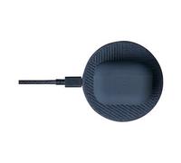 Native Union Clic Wooden - Étui pour écouteurs - silicone - marine - pour Apple AirPods Pro