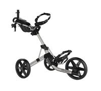 Clicgear Chariot de golf 4.0 - TROLLEY Gris Extensible Poignée télescopique extensible Système d'alignement des roues avant