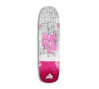 Cliche Daclin Planche De Skate 8.5" - Blanc/Rose, Érable Américain