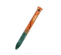 Click and clack - stylo bicolore tigre