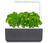 Click and Grow Smart Garden 3 pot intelligent + 3 capsules de graines de basilic, gris