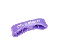 Click & Carry Poignée de Transport de Sacs de Courses ou en Plastique, avec Rembourrage en Gel Confortable et Design Mains Libres pour Shopping, Transport de Pots de Peinture