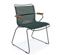 Click chaise avec accoudoir Outdoor Houe Vert pin - 5714098009894