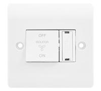 Click CMA3020 Mode 10A 3 pôles Interrupteur isolateur de Ventilateur d'extraction avec fusible 3A