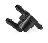 Click&Fit Clapet anti-retour universel à 2 voies pour Toyota, Lexus, Nissan, Ford et autres marques - Clapet anti-retour pour pare-brise avant - Buses de lave-glace remplace 85321-28020