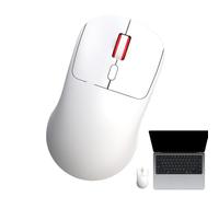 Click Gear - Souris sans fil 2,4 G, outil silencieux pour ordinateur portable, pointeur DPI réglable, ajustement à la main, accessoire récepteur USB, configuration à domicile pour bureau, station de