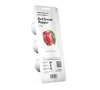 Click & Grow Poivrons Rouges, Capsules de Recharge, Kit de 3, Smart Garden | Smart Soil Breveté. Capsules Prêtes à Pousser. Graines et nutriments déjà inclus. Croissance rapide.