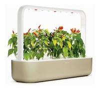 Click & Grow Smart Garden 9, Beige - Potager d'intérieur intelligent avec éclairage LED