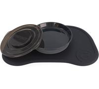 Click Mat Base En Silicone Antidérapante Pour Bébé, 38 X 25 Cm, Sans Bpa, Noir