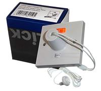 Click PRW210 Interrupteur à tirette pour douche avec néon et indicateur marche/arrêt 45 A