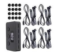 Clicker Automatique Rechargeable pour écran | Dispositif de taraudage continu à Vitesses réglables pour Tester des Applications, des tablettes, des Jeux sur Ordinateur, des réseaux Sociaux