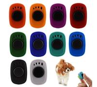 Clicker de Dressage Acoustique pour Animaux - 10 pièces réglables pour Animal de Compagnie, Dispositif de Tour d'obéissance pour Chiot | pour Chien, Petit, Moyen, Grand, Maison, Voyage