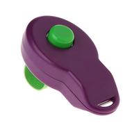 Clicker de dressage pour chien avec sangle élastique pour les doigts, grand bouton pour animal de compagnie, pour oiseaux, chevaux, trains, football, équipement d'entraînement pour enfants