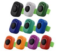 Clicker De Dressage pour Chien - Fournitures D'entraînement Sonore pour Animaux De Compagnie, 10 Pièces Clicker Interactif pour Chat | Aide À L'entraînement Adaptable pour Chien De Petite, Moye