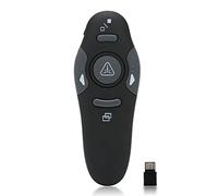 Clicker de Présentation, Télécommande de Présentation sans Fil Ergonomique avec Récepteur sans Fil USB, Télécommande de Présentation PowerPoint PPT pour Ordinateur Portable