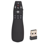Clicker de présentation USB 2,4 GHz avec fonction Air Mouse, fonctionnement fluide, télécommande de présentateur sans fil pour réunion