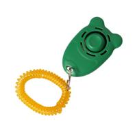 Clicker d'entraînement comportemental - Clicker coloré pour animaux de compagnie | Clicker de dressage de chien avec bracelet | Clicker de dressage de chien | Léger, fournitures pour animaux de