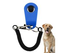 Clicker d'entraînement léger pour Animaux de Compagnie, Générateur de Son d’éducation à Anneau Digital avec Bracelet Long, Outil interactif adapté aux Chiens et Chats