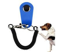 Clicker for Pet Training - Clicker compact pour chien, bouton sonore puissant | Outil réglable pour réaction PET - Contrôleur de comportement d'audience durable - Appareil sonore rapide - Appareil
