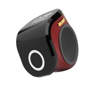 Clicker numérique récolable - Compteur du Doigt avec écran numérique | Anneau l'entraînement, Le Golf, la Marche, l'activité Physique, l'enregistrement Quotidien des étapes ou des séries