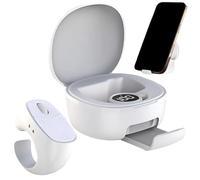 Clicker Page Turner - Remote De Défilement Du Doigt, Conception Portable Légère, Opération Facile À Une Main | Accessoire De Porte-caméra Et De Téléphone Pour Les Lecteurs, Tablettes, Enregistrement V