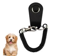 Clicker pour chien - Outil de dressage pour animaux de compagnie, Clicker durable avec dragonne, conception portable légère, sonore pour le renforcement, prise en main confortable | Idéal pour en