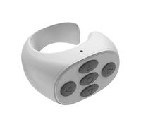 Clicker sans fil pour téléphone - Balayage léger à distance pour tourner les pages de photos, page de haut en bas,Télécommande de caméra rechargeable avec anneaux de défilement pour téléphones