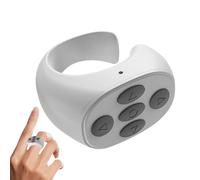 Clicker sans fil pour téléphone | Bouton portable sans fil - Anneaux de défilement rechargeables pour appareil photo à distance pour téléphones et tablettes