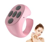 Clicker sans Fil pour téléphone - Cliqueur de Bouton sans Fil Portable,Anneaux de défilement télécommande de caméra Rechargeable pour téléphones tablettes