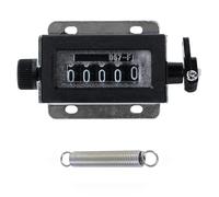 Clickers de coups de traction manuels réinitialisables Compteur manuel à 5 chiffres / 6 chiffres Compteurs manuels Poinçons industriels Dispositif de comptage Outil de fabrication de compteur de