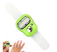 Clickers pour compter | Compteur Clicker portable avec affichage numérique,Compteur de chiffres Portable et réinitialisable, sangle réglable, Clicker pour le Coaching, le tricot, le Golf, le Crochet