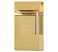 CLICKON Briquet Rechargeable à gaz, Flamme Douce, Laiton de qualité supérieure, Vendu sans gaz