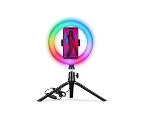 CLICKRINGRGBBK Eclairage de panneaux à LED Rond CC