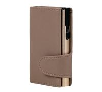 CLICKSAFE Porte-Monnaie Unisexe, Gris, 10,0 x 6,5 x 2,5 cm