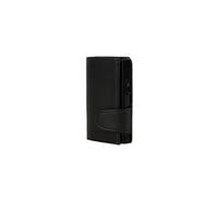 CLICKSAFE Porte-Monnaie Unisexe, Noir, 10,0 x 6,5 x 2,5 cm