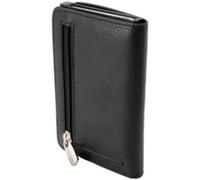 CLICKSAFE Portefeuille SLIM avec porte-cartes, cuir nappa