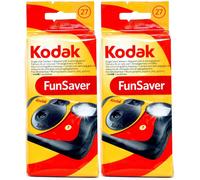 CLICKSELL-2 X Funsaver Appareils Photo Jetables Avec Flash 800 Iso