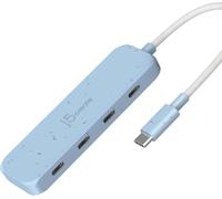 CLICKSELL-4-In-1 Usb-C To 4-Port Type-C Hub(Eco-Friendly), Usb-C Hub With 10 Gbps Usb-C Compatible With Macbook Pro, Macbook Air, Ipad, Mac Mini And More Type C Devices And More(Jch345Ec)