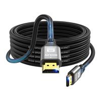 CLICKSELL-4K Hdmi Cable 7M, High Speed Hdmi 2.0 Cord 4K@60Hz 18Gbps, Ultra Hd,Ethernet Audio Return,Video 4K,1080P,3D,Arc, Hdr Compatible With Xbox,Ps5/Ps4,Hdtv,Laptop Ect(Silver)