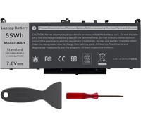 CLICKSELL-7.6V/55Wh J60J5 Batterie D'Ordinateur Portable Pour Dell Latitude 12 E7270 P26S001, Latitude 14 E7470 P61G001 Series, J60J5 0J60J5 R1V85 451-Bbsx 451-Bbsy 451-Bbsu Mc34Y 242Wd 0Mc34Y