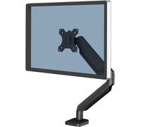 CLICKSELL-Bras Porte Écran Platinum Simple Pour 1 Moniteur Jusqu'À 32"", Hauteur Ajustable, Norme Vesa, 2 Ports Usb