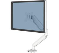 CLICKSELL-Bras Porte Écrans Platinum Simple Pour 1 Moniteur Jusqu'À 32"", Hauteur Ajustable, Norme Vesa, 2 Ports Usb, Blanc, 8056201