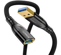 Clicksell-Câble D'extension Usb 3.0 4 M, Usb Type A Mâle Vers Femelle 5 Gbps, Synchronisation Des Données Usb, Compatible Avec Imprimante, Clavier, Oculus Rift, Disque Dur, Ps Vr, Htc Vive, Lecteur D