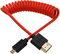Clicksell-Câble Micro Hdmi Vers Hdmi 4k 8k 60p Pour Atomos Ninja V Ultra Canon R6 R6ii R5c R5 R10 R7 Sony Zve-10 A7c A7riv A7riii A7s2 Lumix S5 S9 Gh4 Caméra Smallhd Cine Indie Monitor, Type A D Hdmi