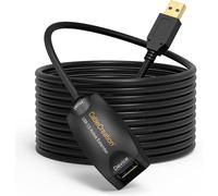 CLICKSELL-Câble Rallonge Actif Usb 3.0 A Mâle Vers Femelle, 5M Extension Câble Actif Compatible Avec Oculus Rift/Quest/Link, Htc Vive, Valve Index Vr, Imprimante, Console De Jeux, Caméra Etc, Noir